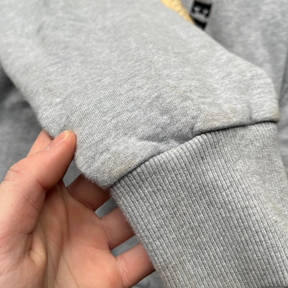 Vintage Diesel Only The Brave Mohawk Graphic Hoodie Mens Large Grey Sweatshirt - Picture 12 of 12